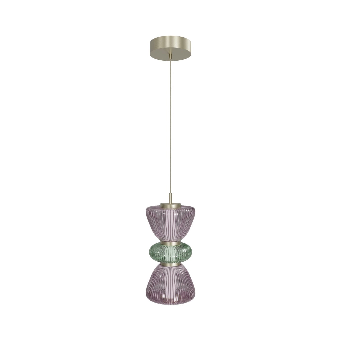Rosewood Pendant Light in Purple.