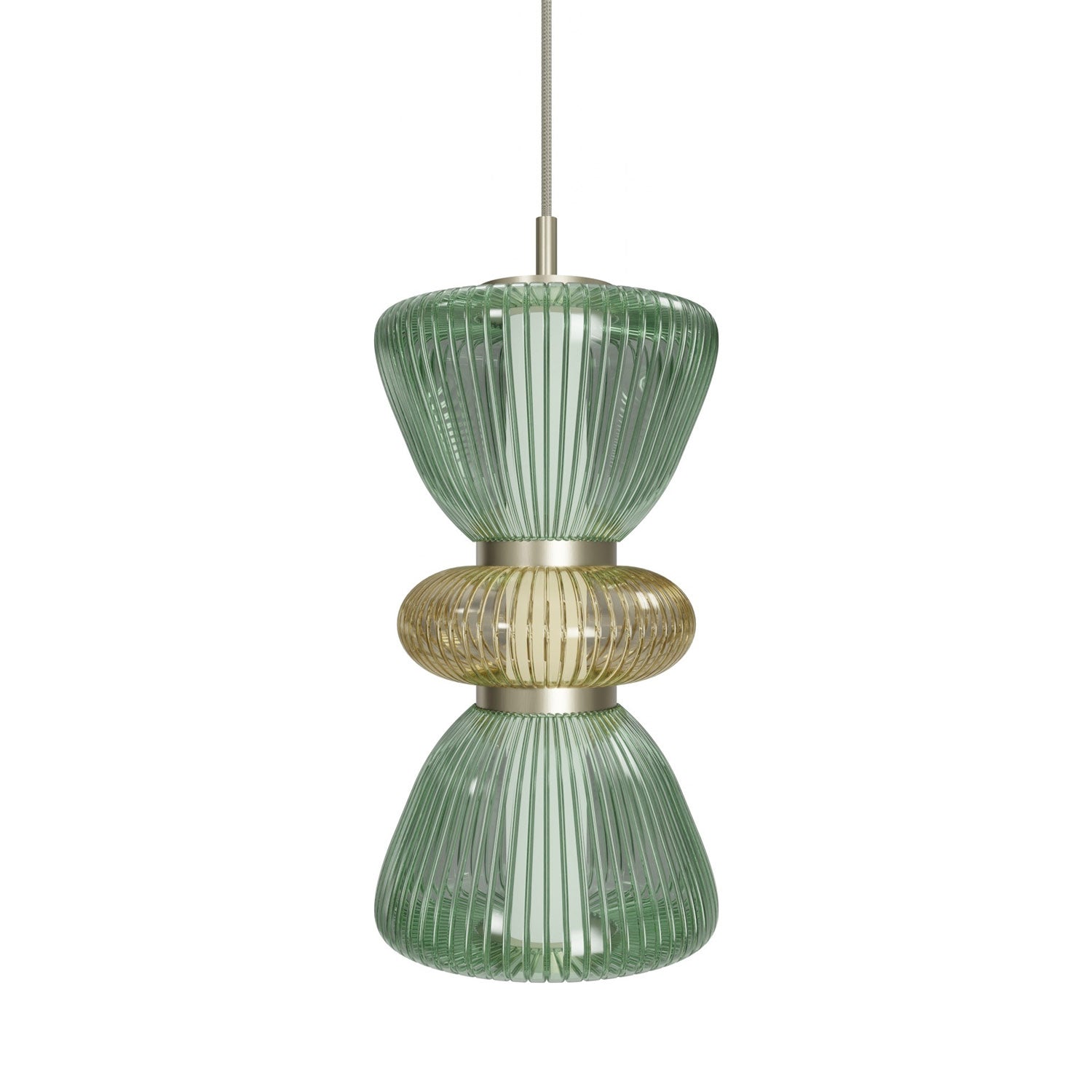 Rosewood Pendant Light in Detail.