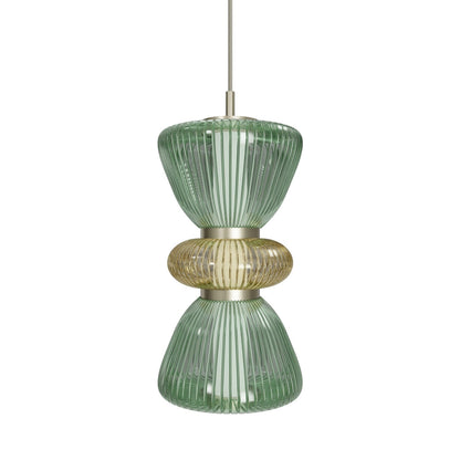 Rosewood Pendant Light in Detail.
