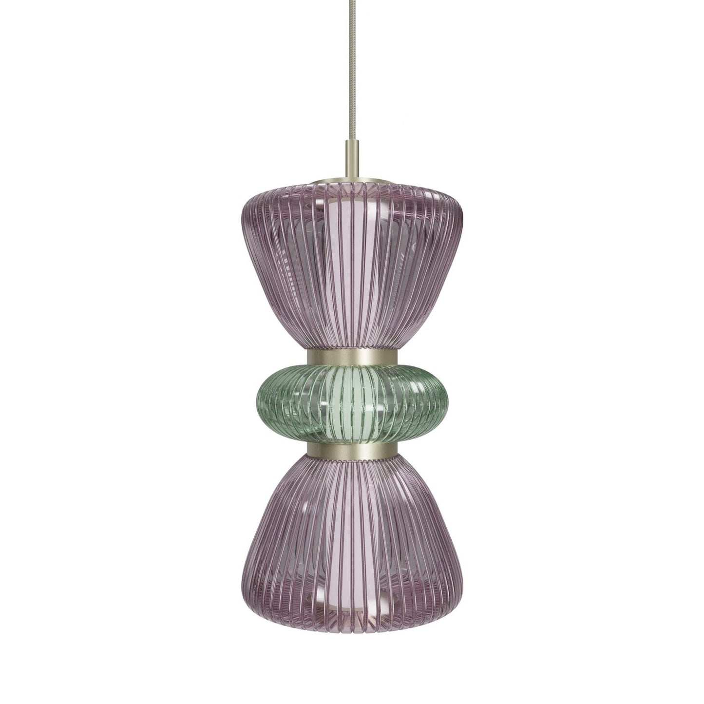 Rosewood Pendant Light in Detail.