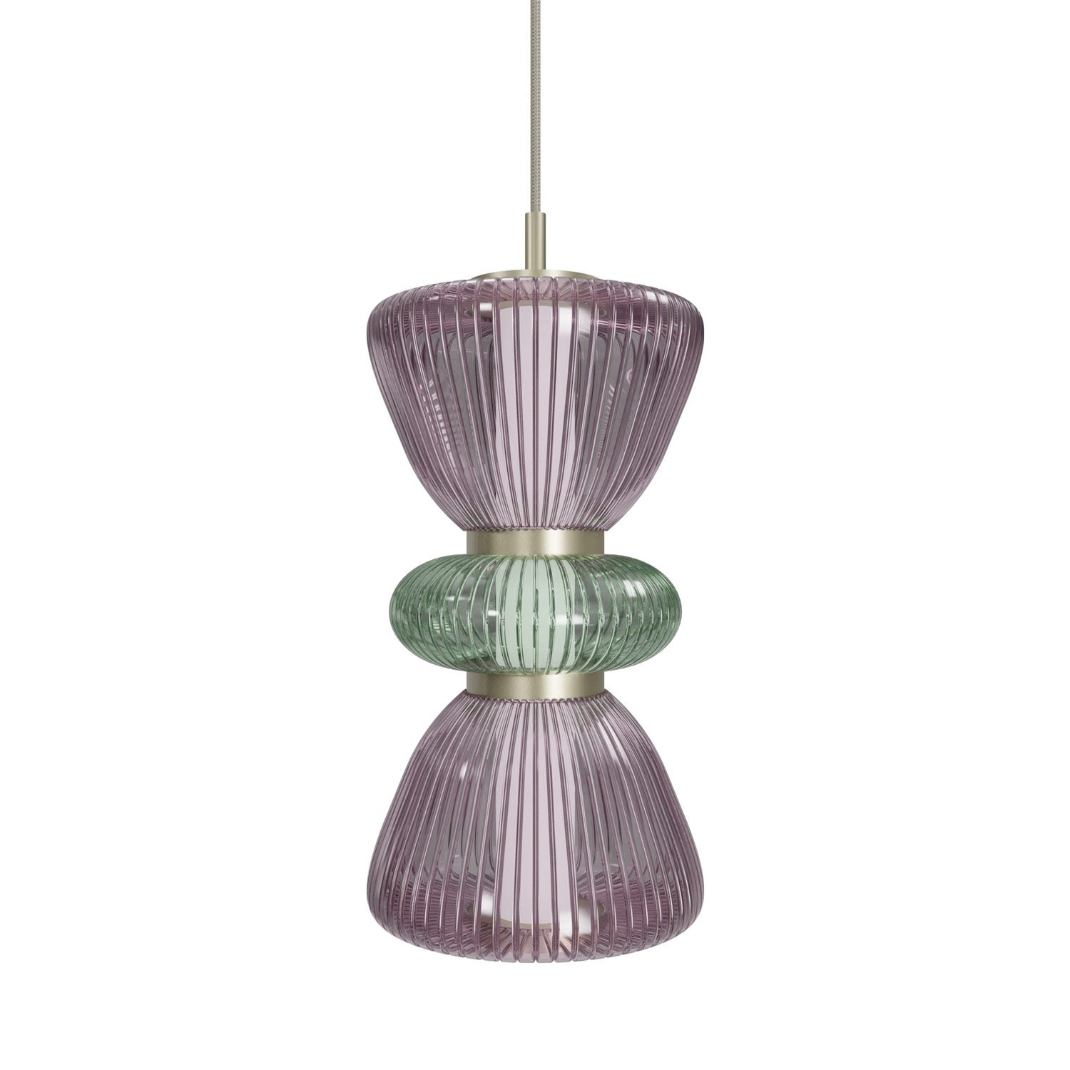 Rosewood Pendant Light in Detail.