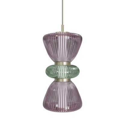 Rosewood Pendant Light in Detail.
