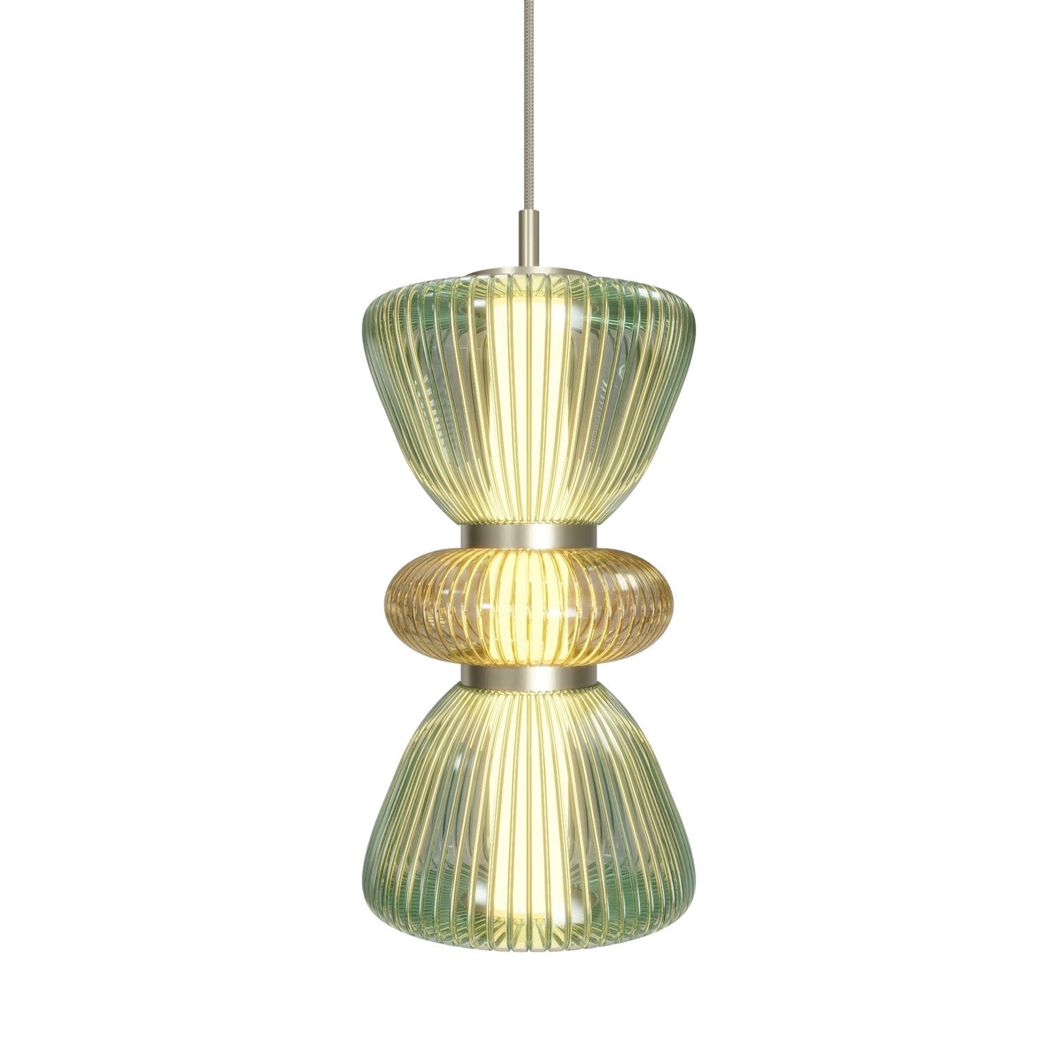Rosewood Pendant Light in Detail.