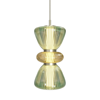Rosewood Pendant Light in Detail.