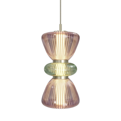 Rosewood Pendant Light in Detail.