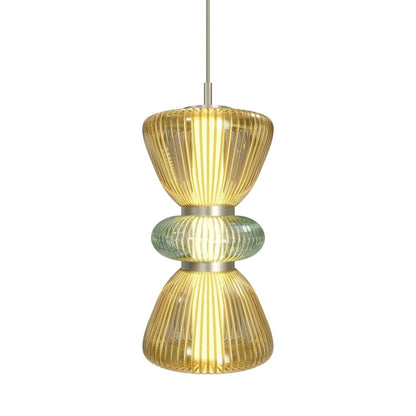 Rosewood Pendant Light in Detail.