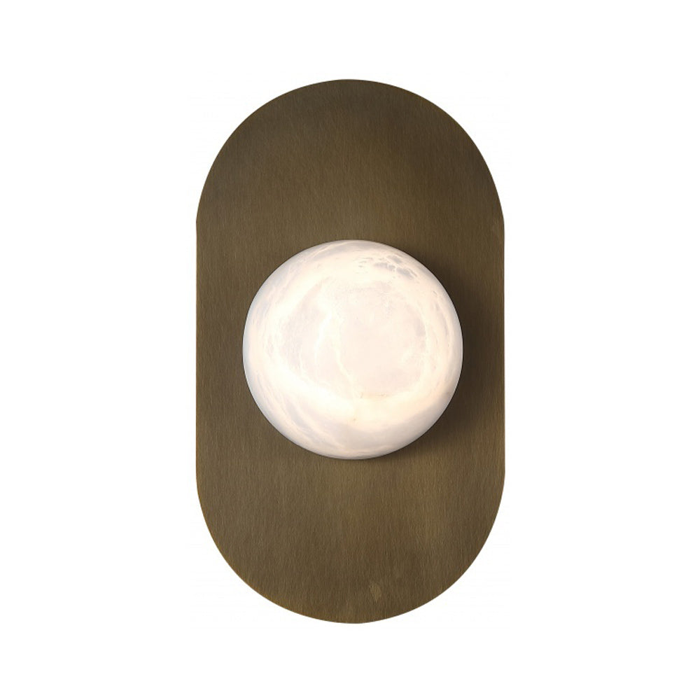 Sedona Oval Wall Light in Detail.