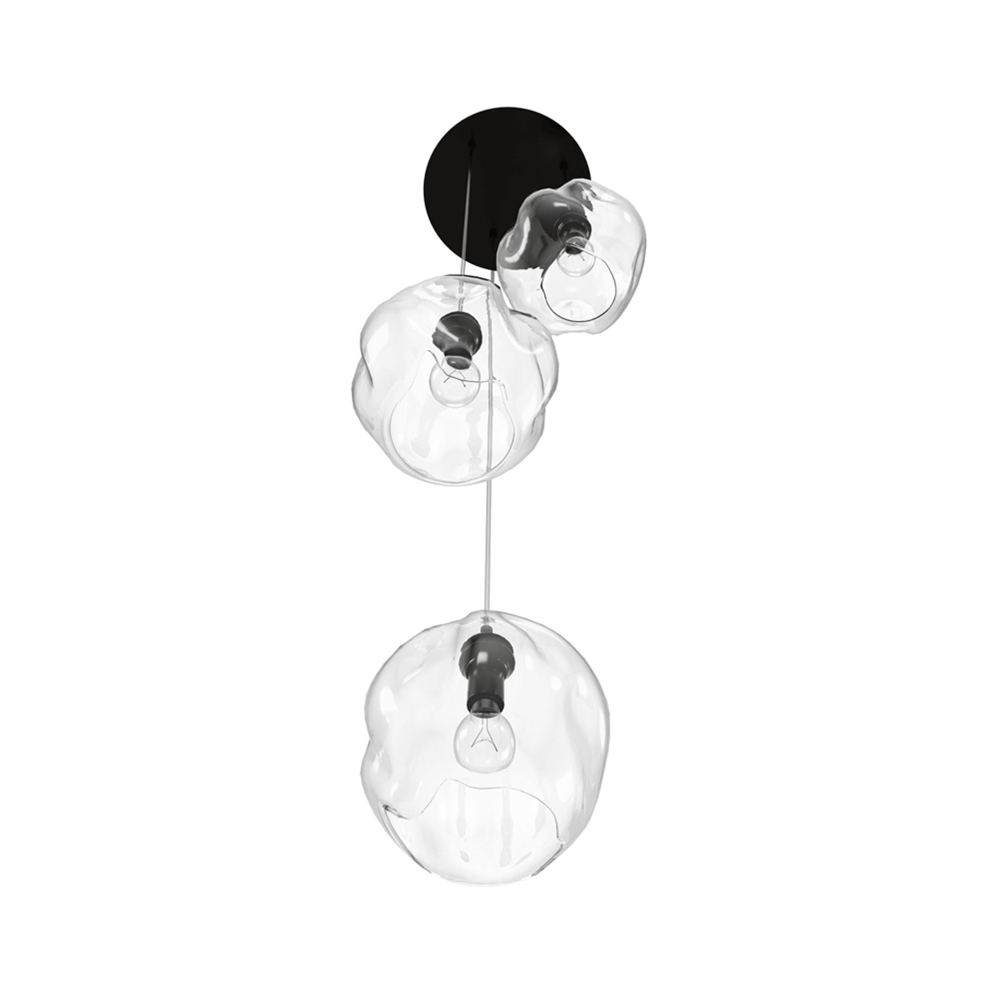 Sonoma Ave. Multi Light Pendant Light in Detail.