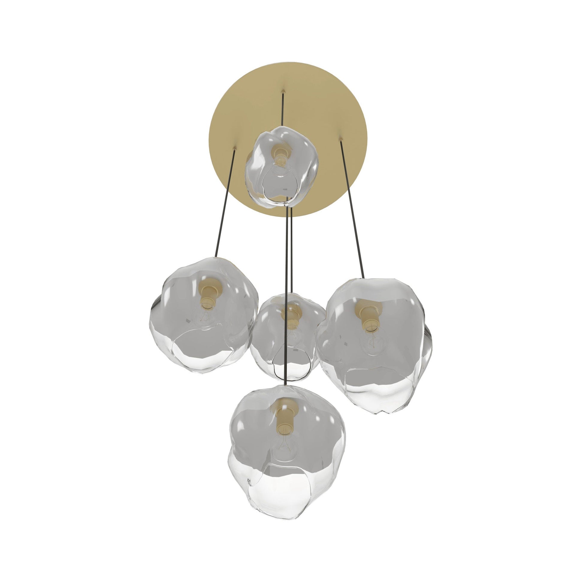 Sonoma Ave. Multi Light Pendant Light in Detail.