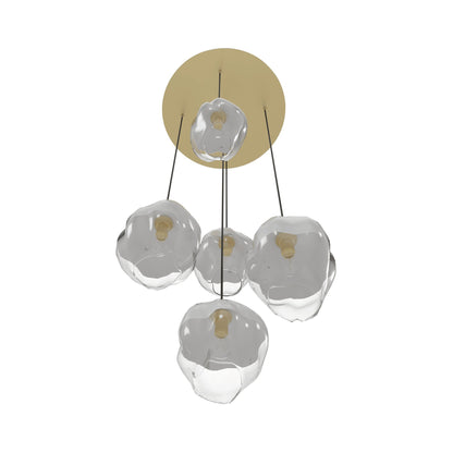 Sonoma Ave. Multi Light Pendant Light in Detail.