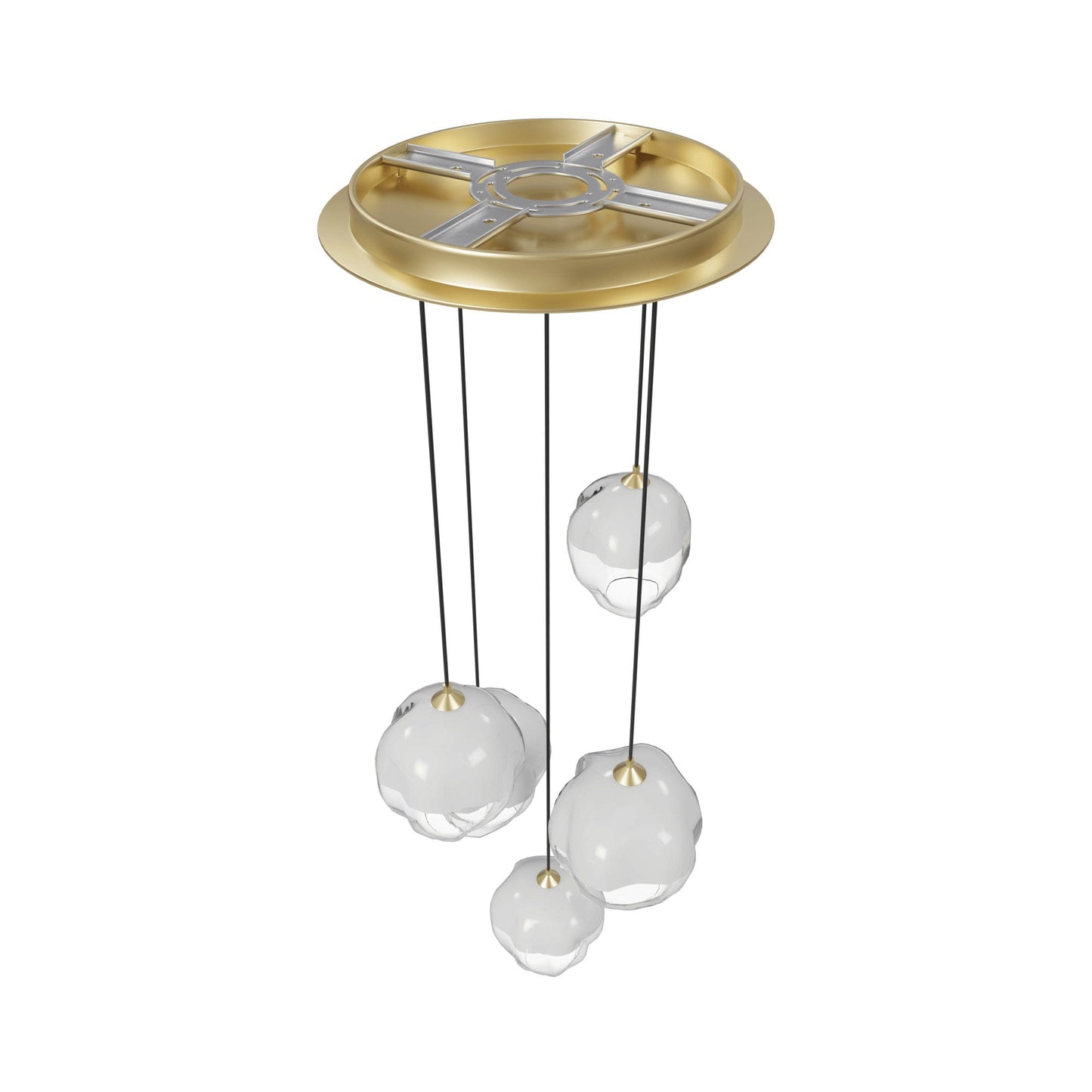 Sonoma Ave. Multi Light Pendant Light in Detail.