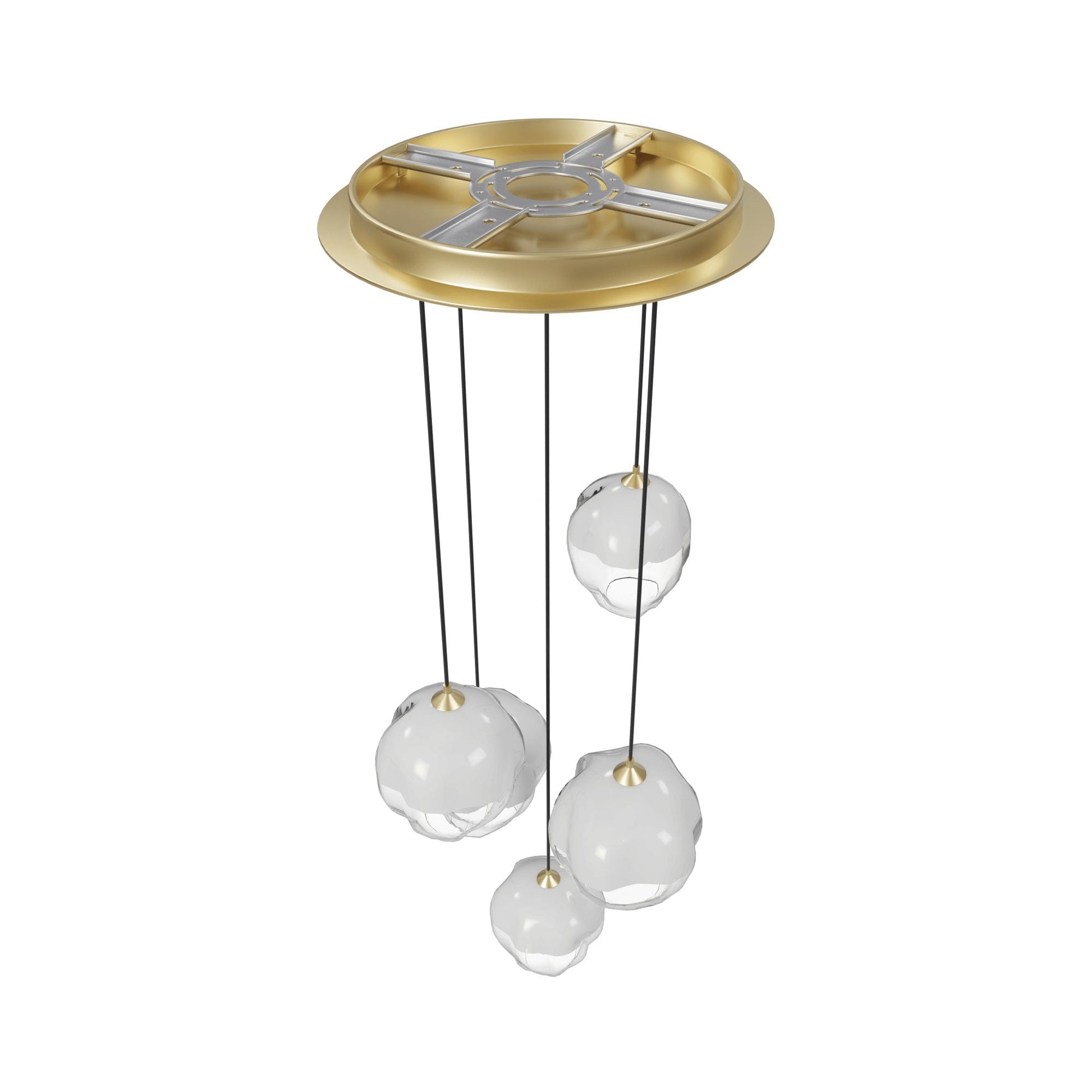 Sonoma Ave. Multi Light Pendant Light in Detail.