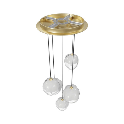 Sonoma Ave. Multi Light Pendant Light in Detail.