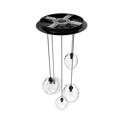 Sonoma Ave. Multi Light Pendant Light in Detail.