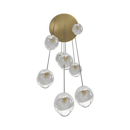 Sonoma Ave. Multi Light Pendant Light in Detail.
