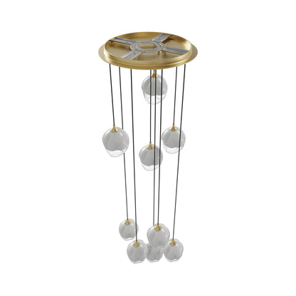 Sonoma Ave. Multi Light Pendant Light in Detail.