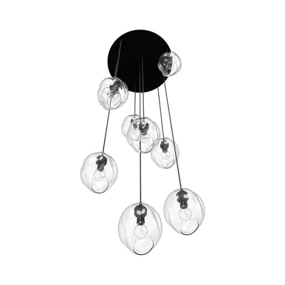 Sonoma Ave. Multi Light Pendant Light in Detail.