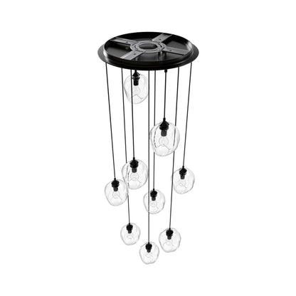 Sonoma Ave. Multi Light Pendant Light in Detail.