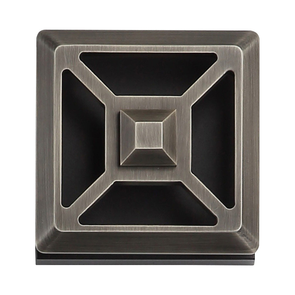 Avenue Square Grid Outdoor LED Wall Light.