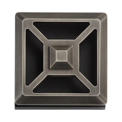 Avenue Square Grid Outdoor LED Wall Light.