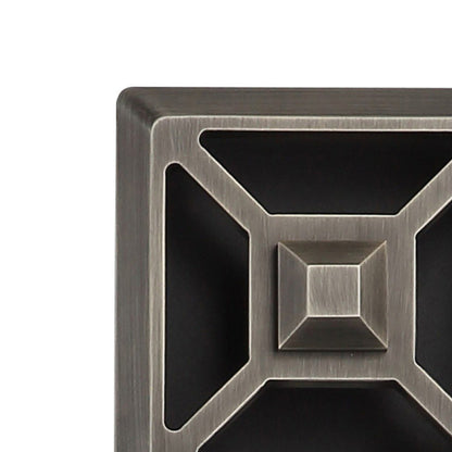 Avenue Square Grid Outdoor LED Wall Light in Detail.