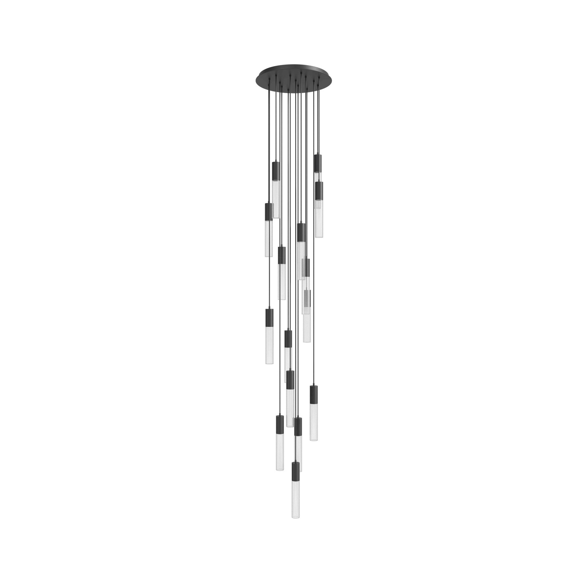 Strand Multi Light Pendant Light (15-Light).