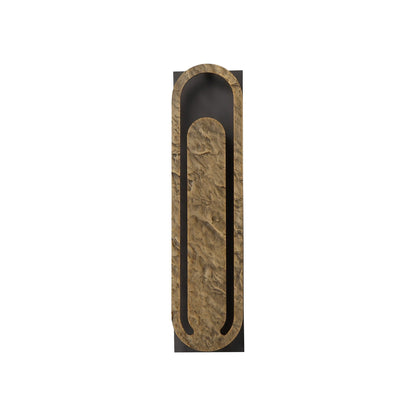 Avenue Textured Outdoor LED Wall Light in Detail.