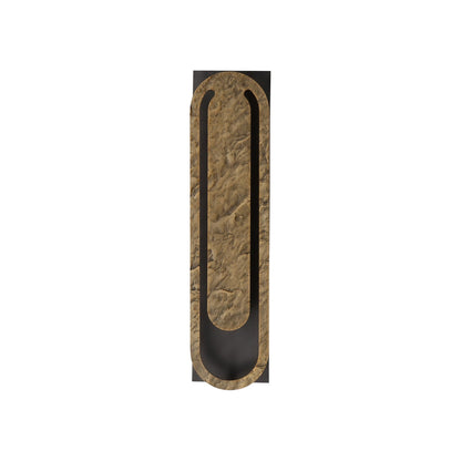 Avenue Textured Outdoor LED Wall Light in Detail.