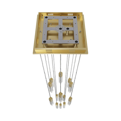 The Original Glacier Multi Light Pendant Light in Detail.