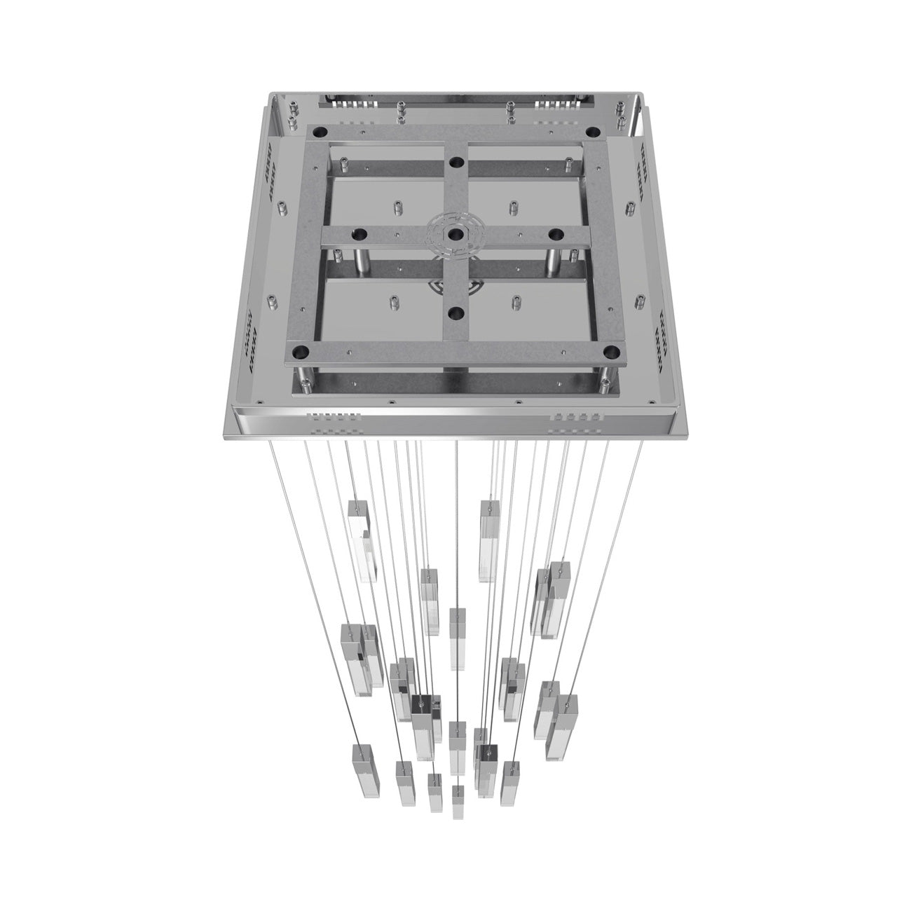 The Original Glacier Multi Light Pendant Light in Detail.