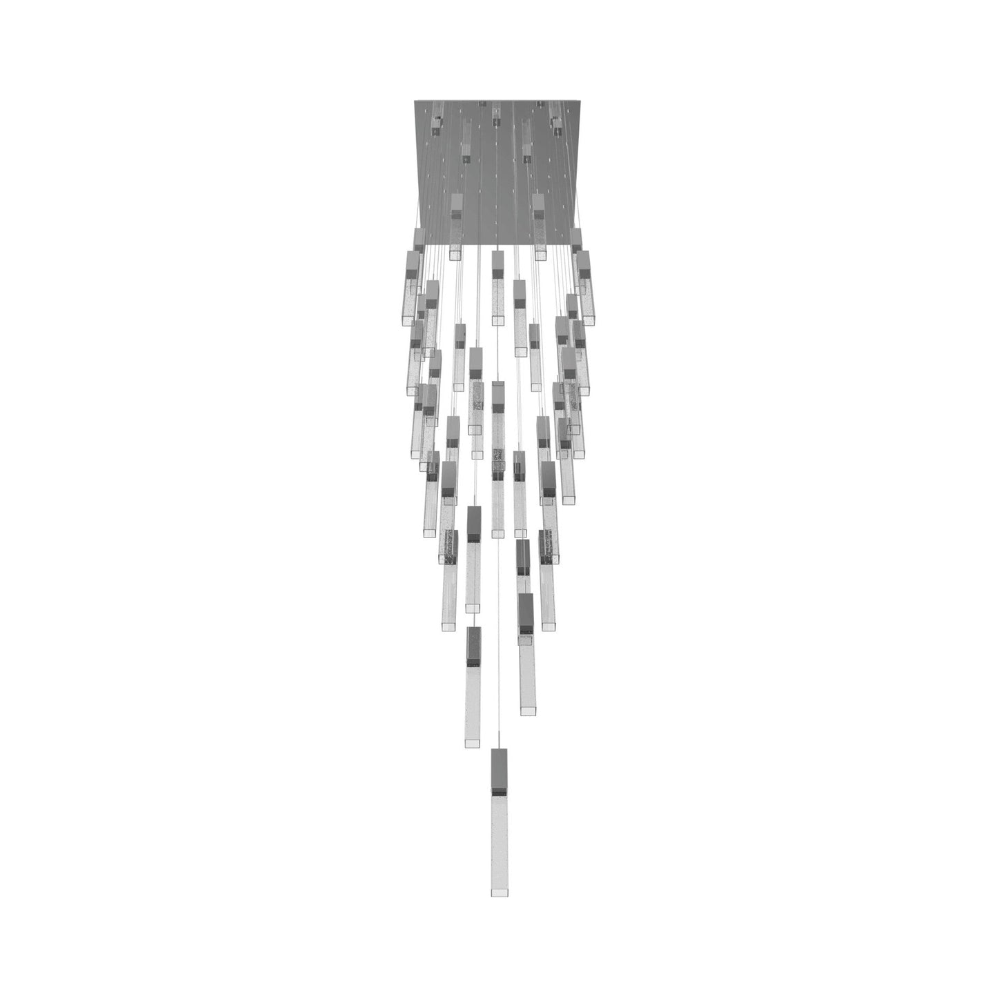 The Original Glacier Multi Light Pendant Light in Detail.