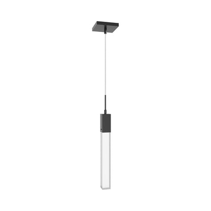 The Original Glacier Pendant Light in Dark Bronze/Clear Crystal (1-Light).