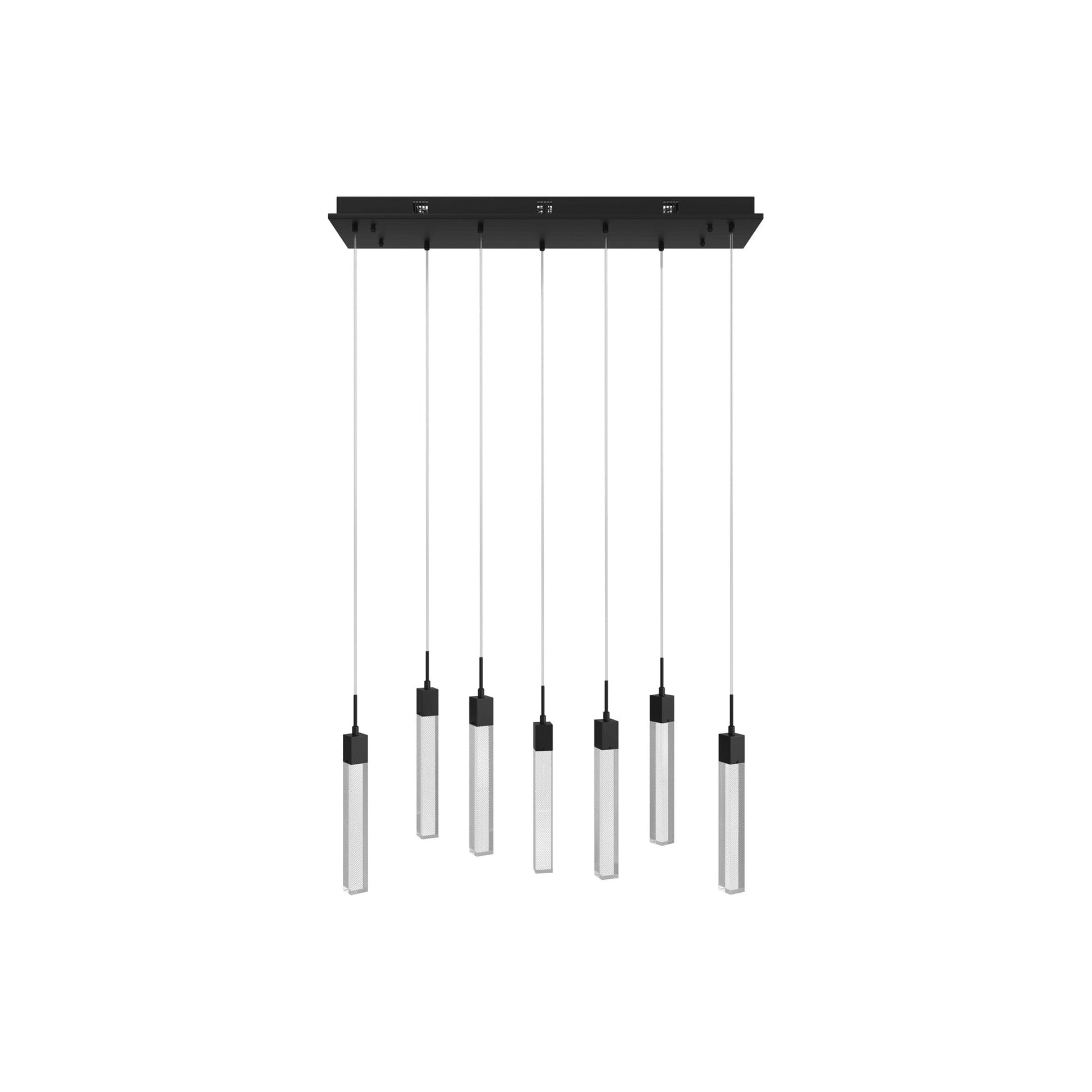 The Original Glacier Snow HF1900 Pendant Light in Black.