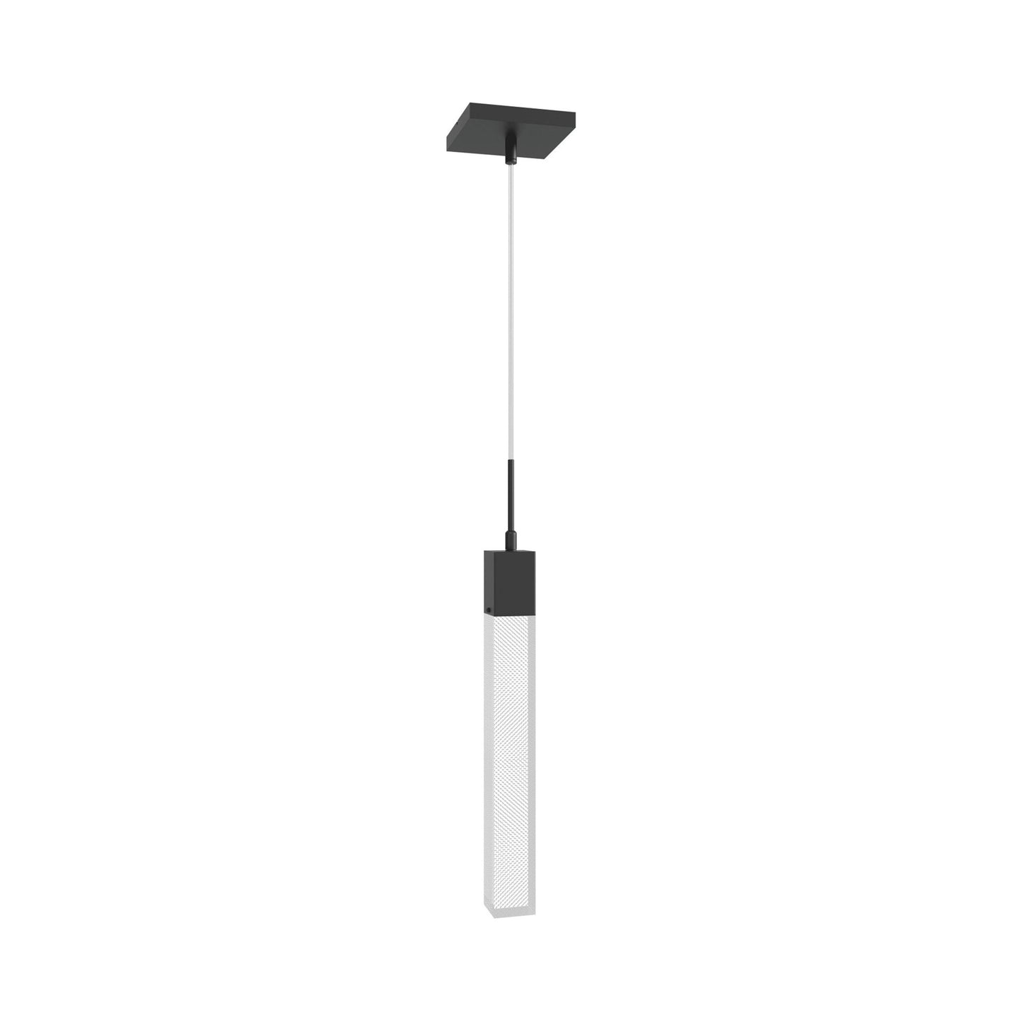 The Original Glacier Snow HF1901 Pendant Light in Black.