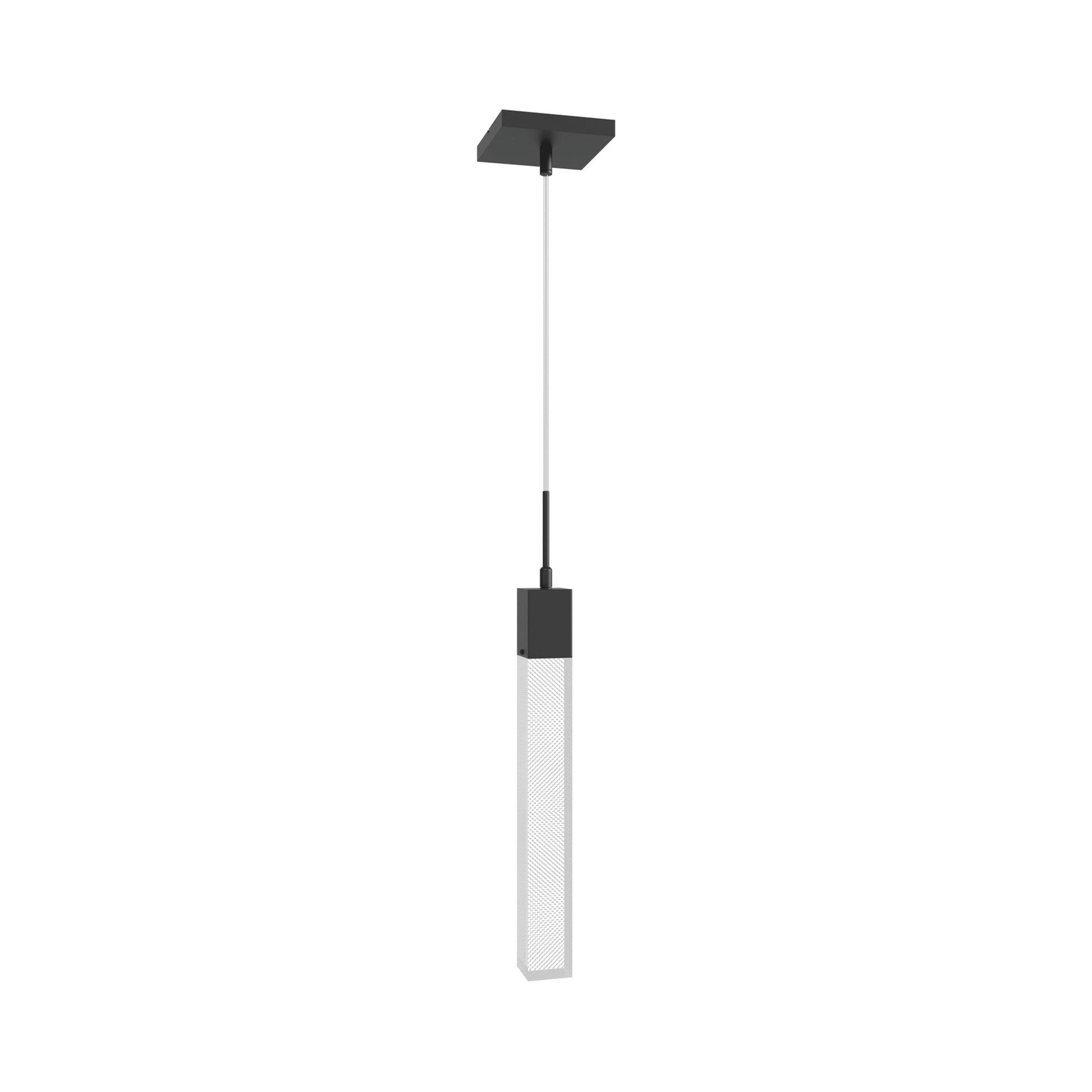 The Original Glacier Snow HF1901 Pendant Light in Black.