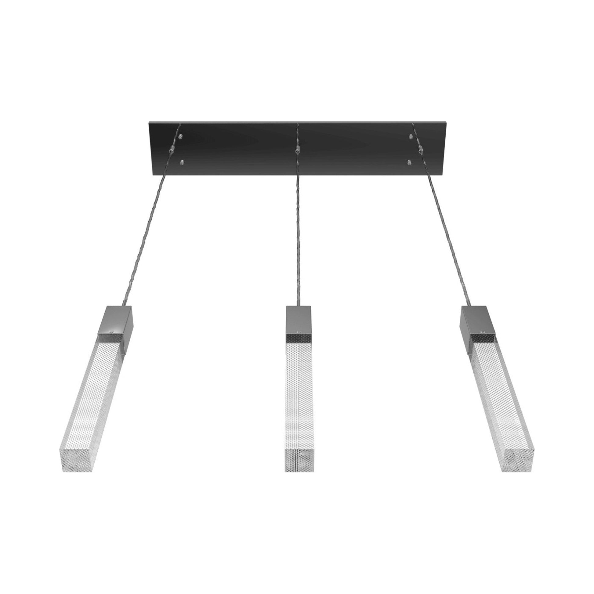The Original Glacier Snow Linear Pendant Light.