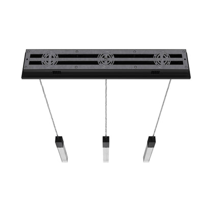 The Original Glacier Snow Linear Pendant Light in Detail.