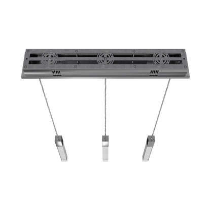 The Original Glacier Snow Linear Pendant Light in Detail.