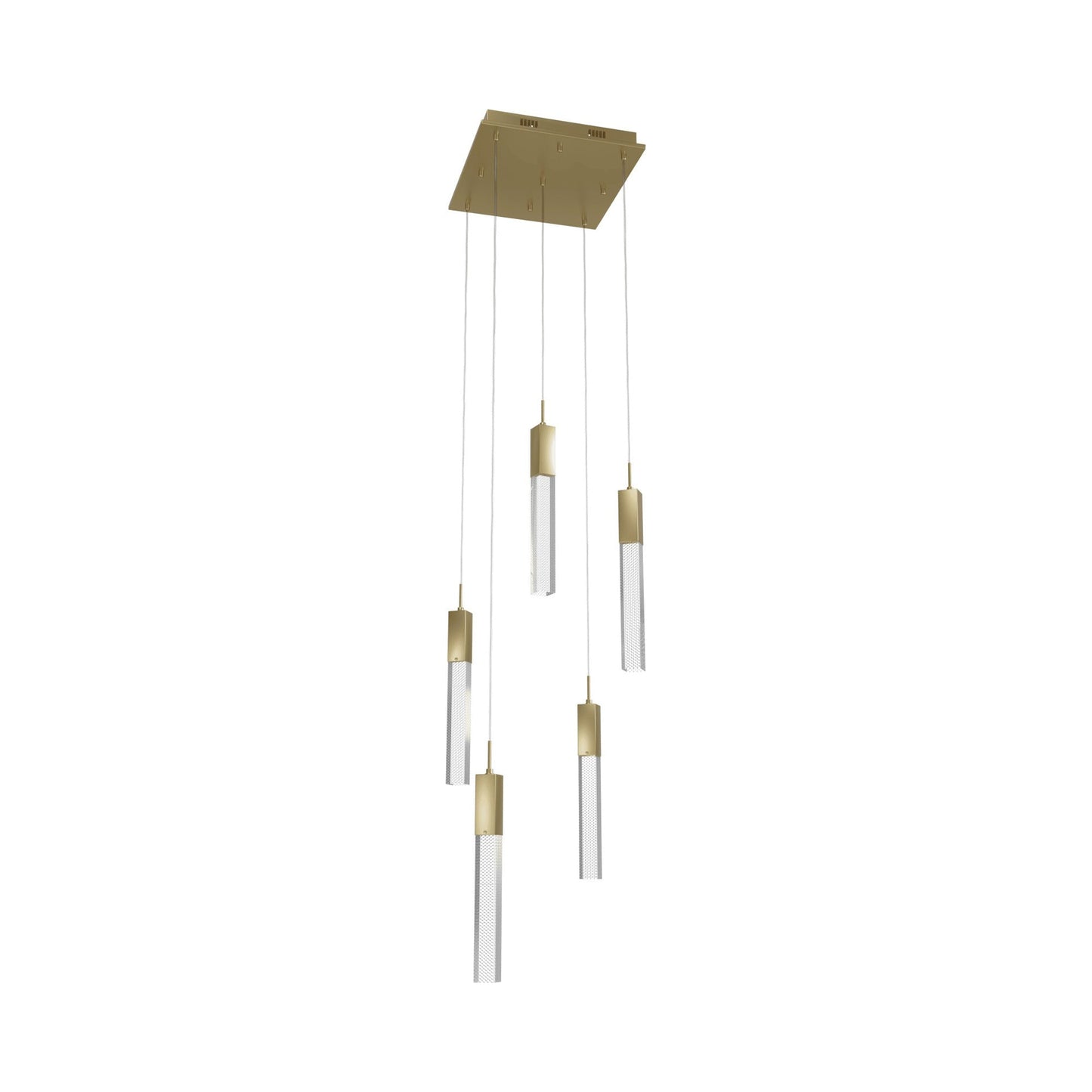 The Original Glacier Snow Multi Light Pendant Light in Detail.