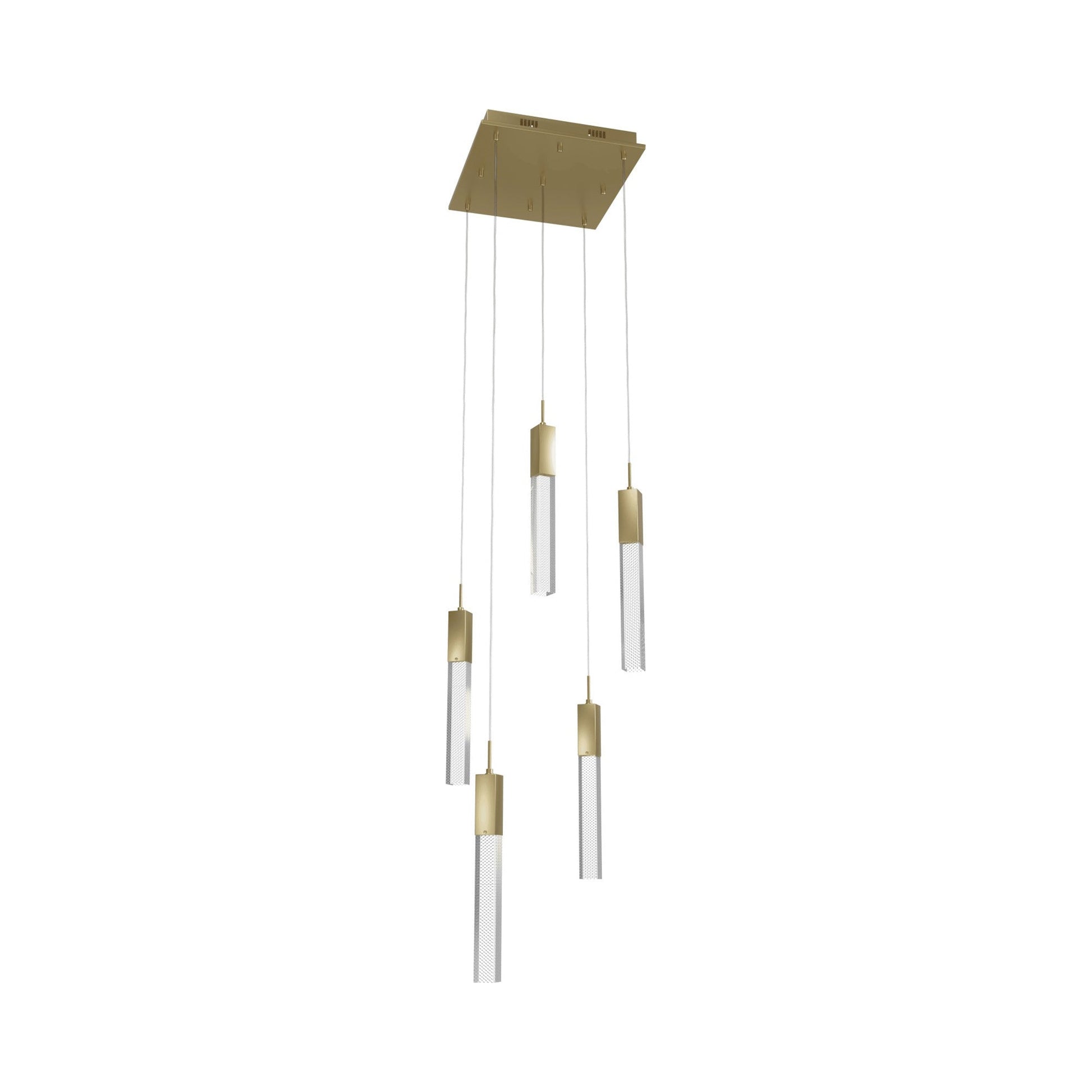 The Original Glacier Snow Multi Light Pendant Light in Detail.