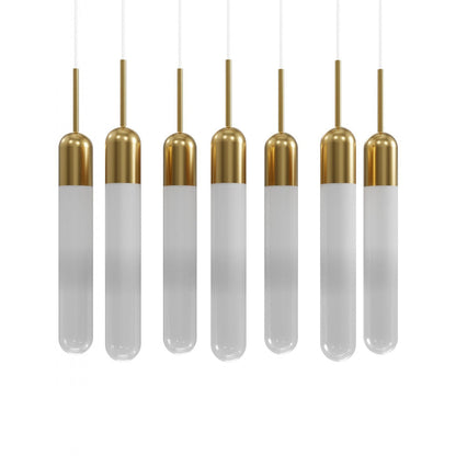 Tribeca Linear Pendant Light in Detail.