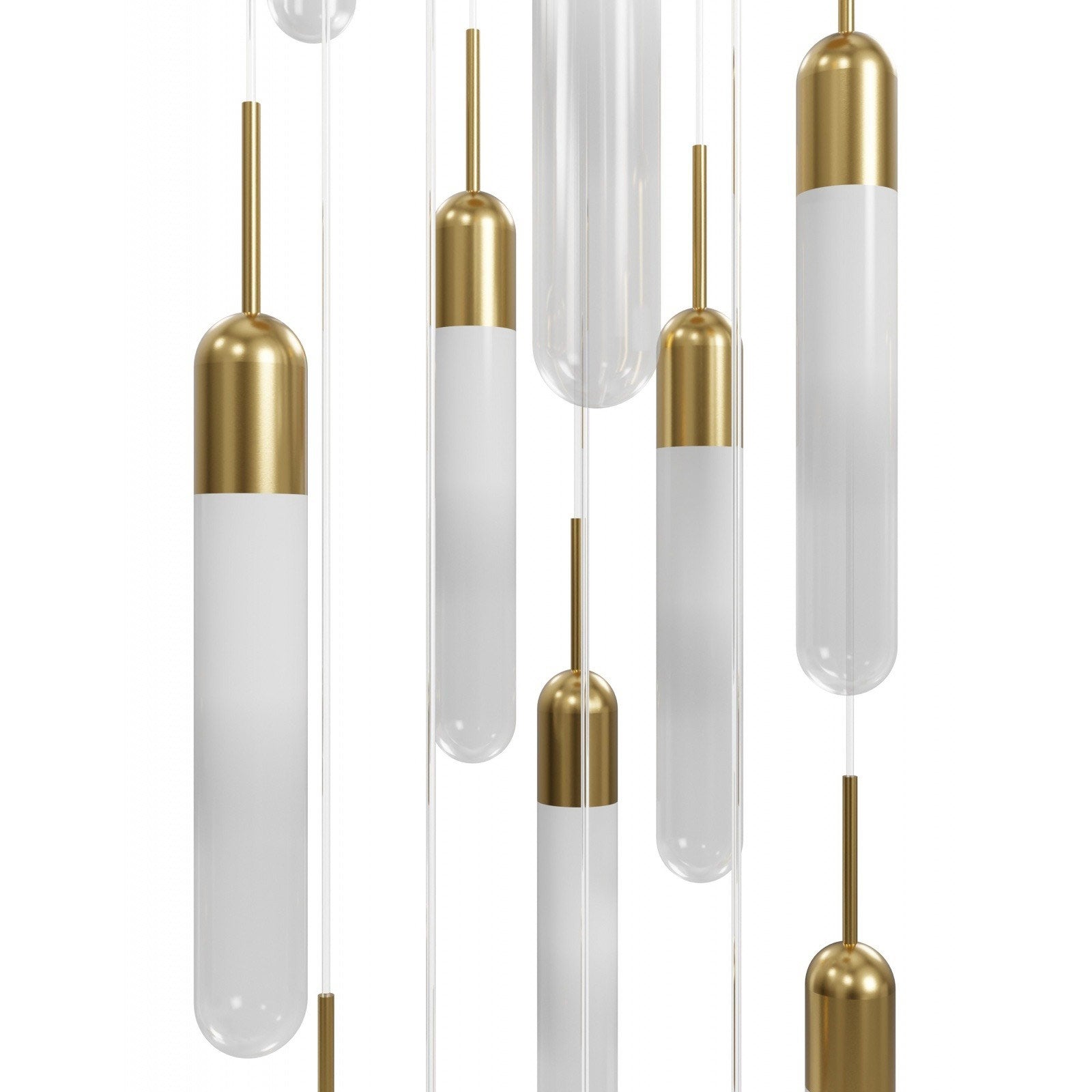 Tribeca Multi Light Pendant Light in Detail.