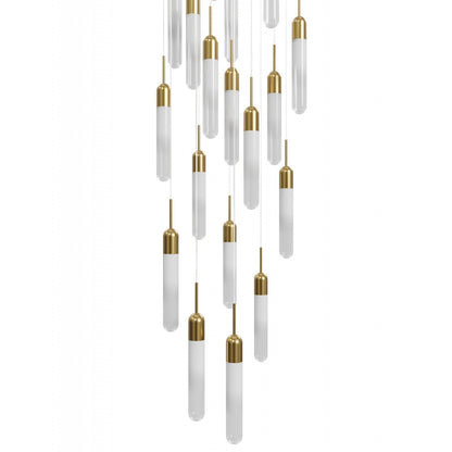 Tribeca Multi Light Pendant Light in Detail.