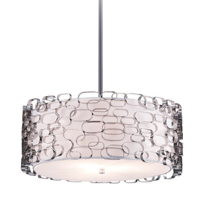 Ventura Blvd. Round Chandelier.