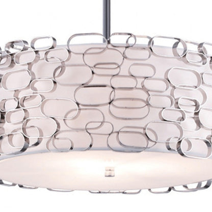 Ventura Blvd. Round Chandelier in Detail.