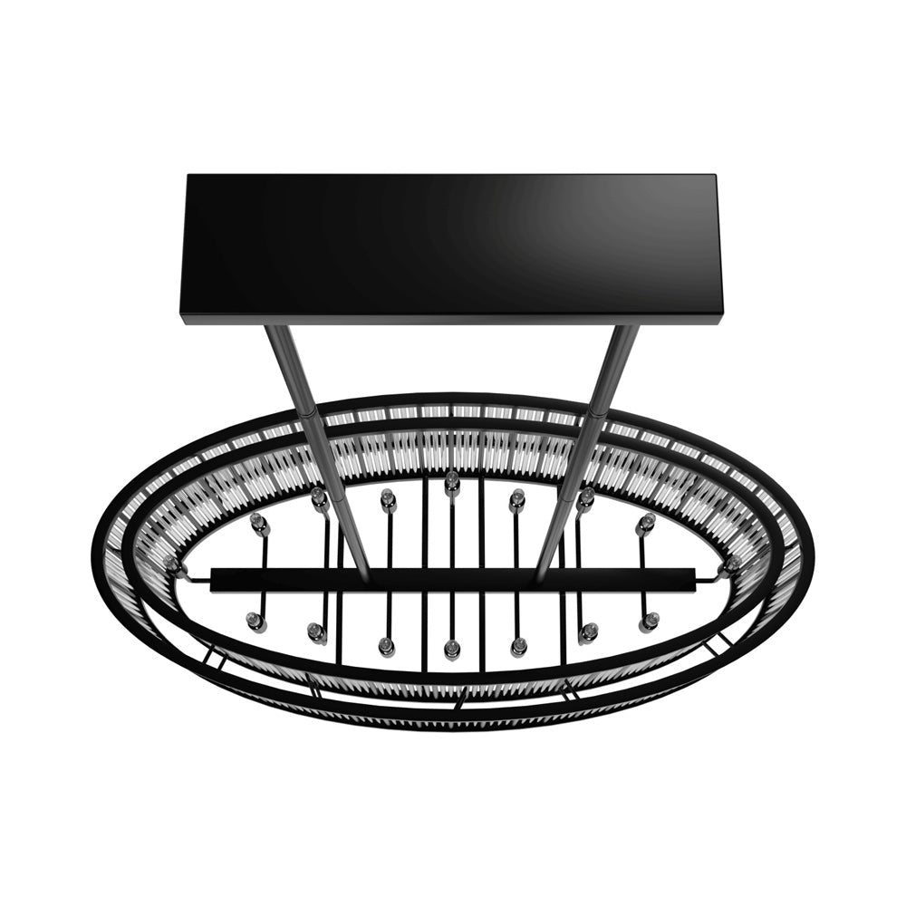 Waldorf Chandelier in Detail.