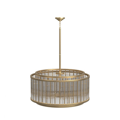 Waldorf Drum Chandelier in Detail.