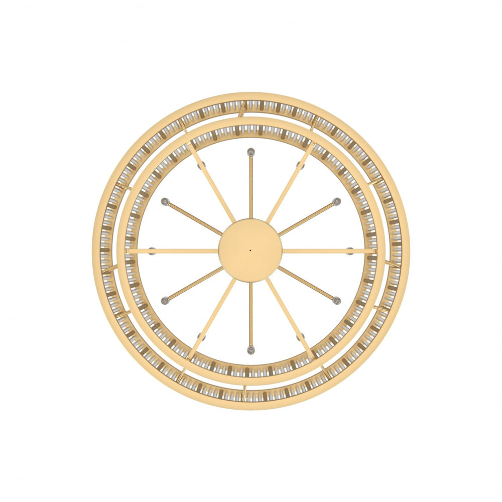 Waldorf Drum Chandelier in Detail.