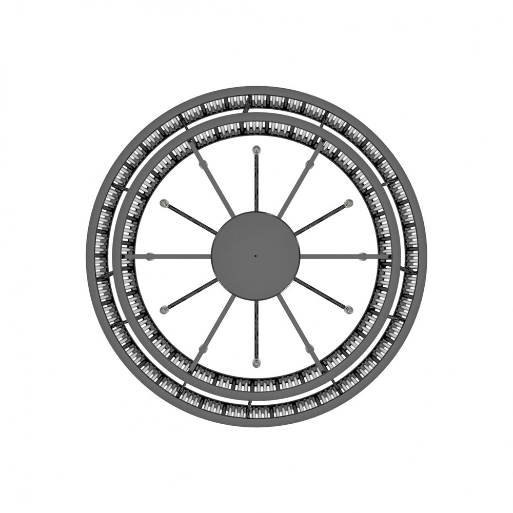 Waldorf Drum Chandelier in Detail.