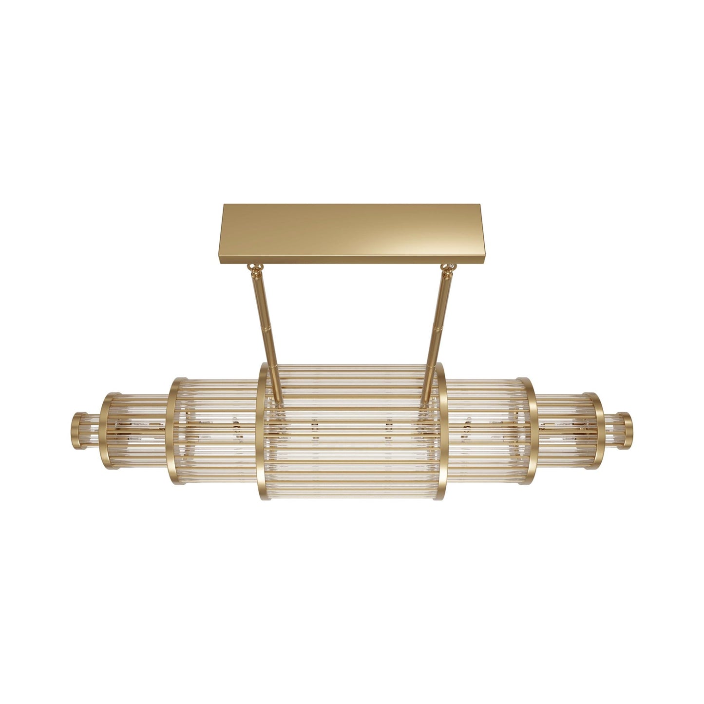 Waldorf Linear Chandelier in Detail.